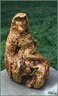 Singe en bois