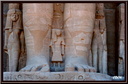 Statues Nerfertari Meritamon et Touy